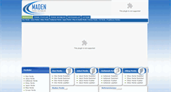 Desktop Screenshot of madenperde.com